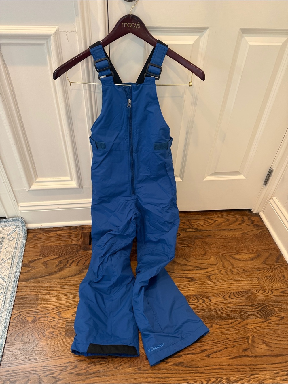 Columbia snow pants size M Royal Blue Kids Snow Bib Overalls
